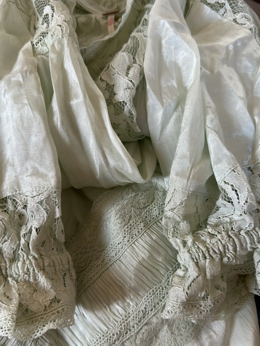 NWT Free People Lenna Dress Lace Baby Set - Picture 4 of 4